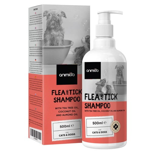 Floh und Zeckenshampoo